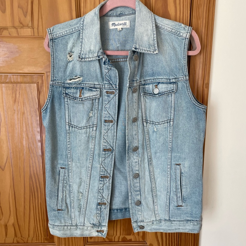 Madewell oversized vest
